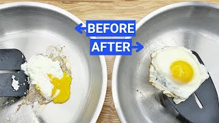 How to Cook Eggs in a Stainless Steel Pan Without 