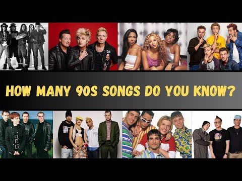 Back to the 90s: EASY Edition 📼🎵🌈 | Trivia/Quiz/Challenge 