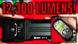 This Fan-Cooled Flashlight is INSANE! Wuben X1 Pro