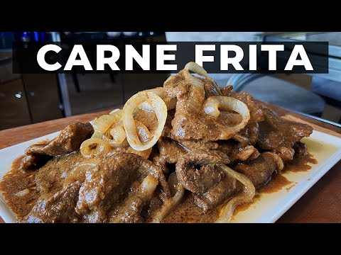 Carne Frita Recipe | Bistek Tagalog (Filipino Beef...