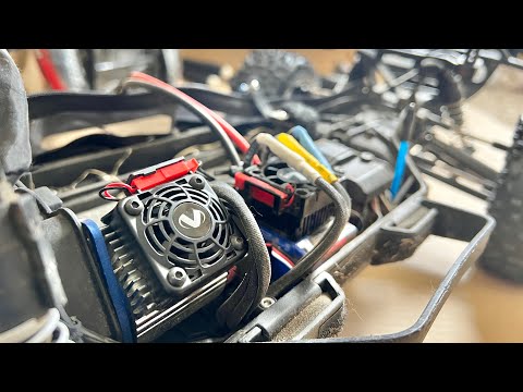 Traxxas Slash 4x4 level 12 upgrade- Traxxas Heatsink (3458) & Cooling Fan (3456)