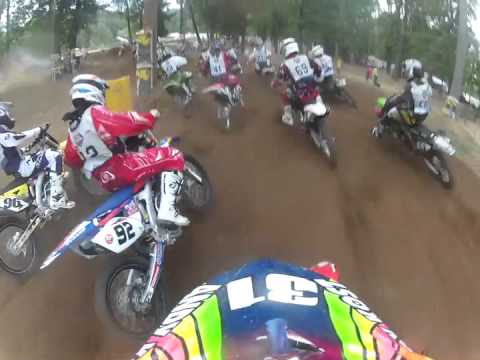 2012 Loretta Lynn's Schoolboy 2 Final Moto Andy Kost Gopro Part 1
