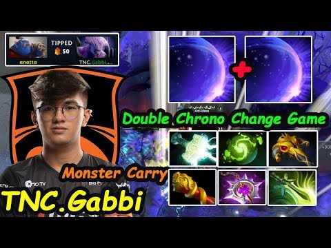 TNC Gabbi - [Faceless Void] Monster Carry Double Chronosphere Change Game Dota 2 7.22 pro Gameplay