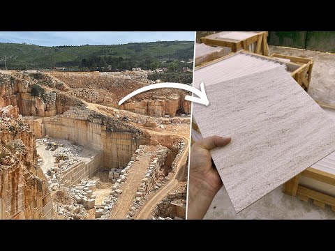 How Are Limestone Tiles Made? Portuguese Flagstones