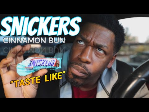 Snickers Cinnamon Bun taste review