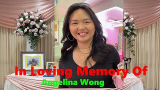 9 /28/ 2024    Angelina Wong Funeral