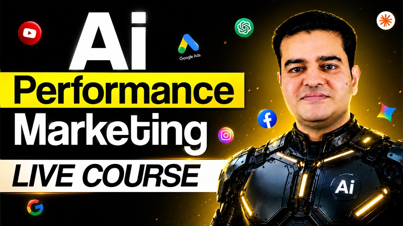 AI Performance Marketing Live Course 2026 | #performancemarketing #aicourse