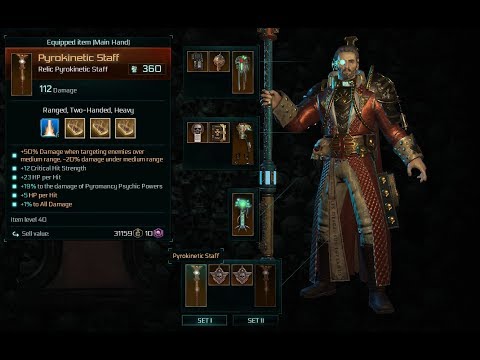 Psyker Inquisitor Molten Beam