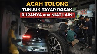 Download lagu SEKUMPULAN WANITA CUAK, LELAKI DAKWA TAYAR KERETA ROSAK DI LALUAN SUNYI UNDANG TANDATANYA mp3