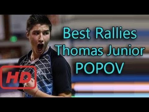 Love Badminton |   BEST Rallies of Toma Junior POPOV (17 years old) - Badminton