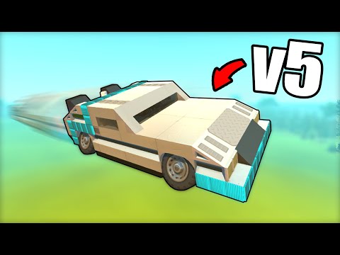 We Searched "v5" on the Workshop for the MOST UPGRADED Creations! - Scrap Mechanic Workshop Hunters