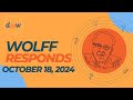 Wolff Responds: "Another Nobel prize for the same old mainstream economics" October 18, 2024 (Bonus)
