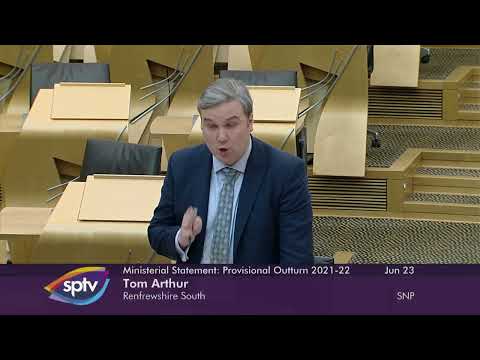 Ministerial Statement: Provisional Outturn 2021-22 23.06.2022
