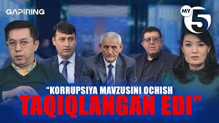 “Korrupsiya mavzusini ochish taqiqlangan edi” | "GAPIRING" TOK-SHOUSI