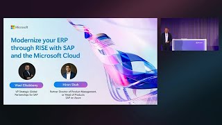 Modernize ERP through RISE with SAP and the Microsoft Cloud