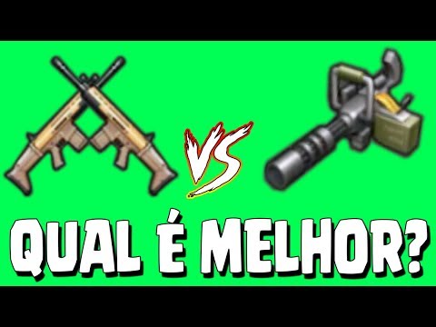 MINIGUN VS FN SCAR, QUAL É MELHOR? Last Day On Earth