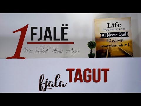 12. 1Fjalë me hoxhë Enis Arifi || Tagut