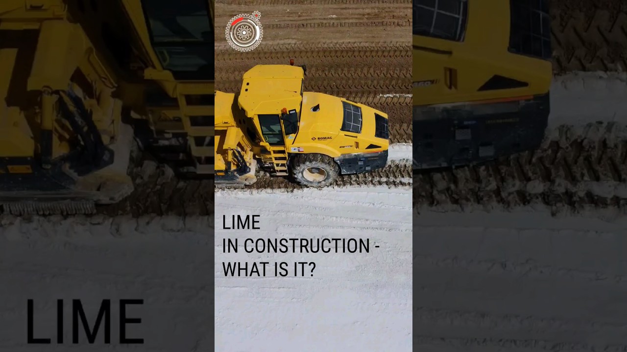 Lime soil stabilization - what is it? #construction #lime #soil #foundation #roadconstruction