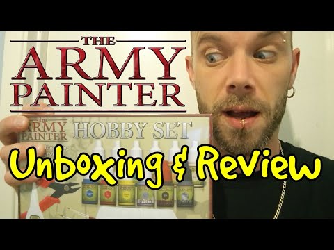 The Army Painter Hobby Set 2019 Unboxing & Review