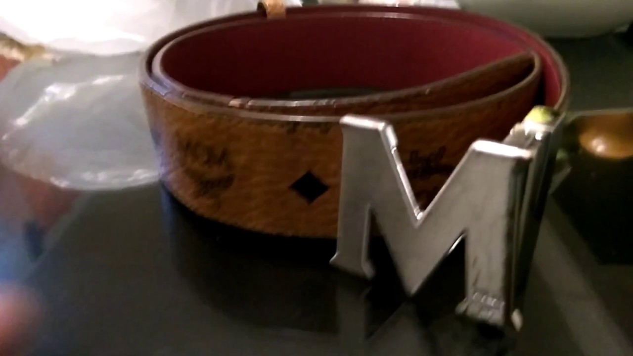 Cinturón MCM REVIEW (original)/ mi primer cinturón de diseñador
