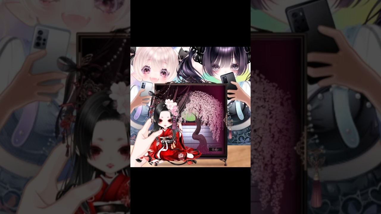 【投稿作品】ニックネーム： るいっこ　 #ピュアニスタ #アバター #avatar #きせかえ #着せ替え #制作過程 #コラージュ #collage #アバター  #dolls