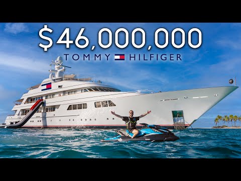 Wir übernachteten auf Tommy Hilfigers 46.000.000-Dollar-Megayacht