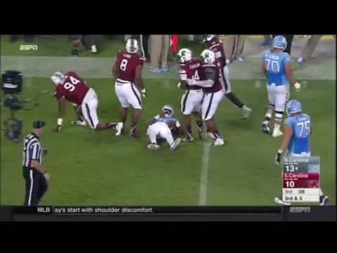 2015 USC vs UNC - Kelsey Griffin Sack
