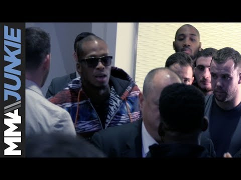 The closest thing to a face off from the Bellator 216 press conference in London