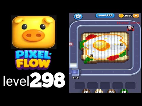 Pixel Flow Level 298 Walkthrough