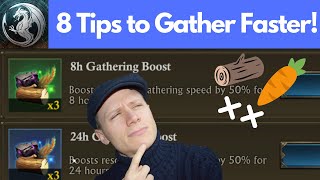 8 Tips to gather faster 👨‍🌾 - Solar - King of Avalon