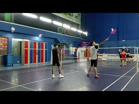 Badminton MuhibbahTeam Men's Double Sparring - Norman / Hans Vs Fuad / Bilal