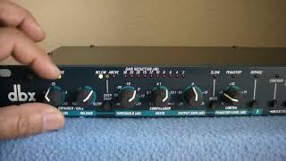 Video thumbnail for dbx 166A Compresor - Introduccion y Prueba by Jaime Estevez
