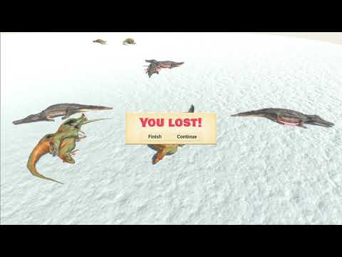 5 Allosaurus vs 5x all units - Animal Revolt Battle Simulator