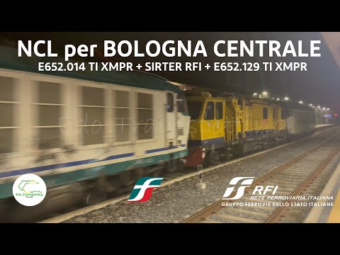[4K60FPS] NCL per BOLOGNA CENTRALE con mezzo RFI SIRTER!