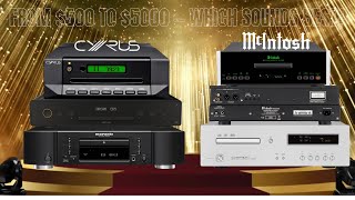 $500 to $5000: The Best Audiophile CD Players of 2025 Ranked!