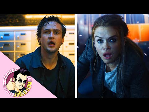 Logan Miller & Holland Roden Interview - ESCAPE ROOM: TOURNAMENT OF CHAMPIONS (2021)