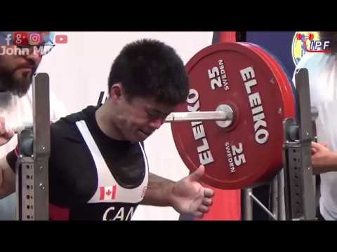 Benjamin Yu - 7th Place 502.5kg Total - 59kg Class 2019 IPF Classic Worlds