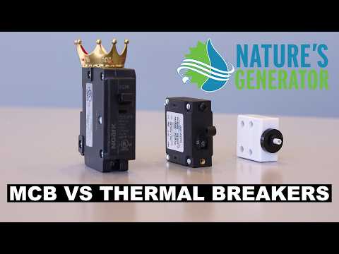 Why We Use MCBs vs. Thermal Breakers 