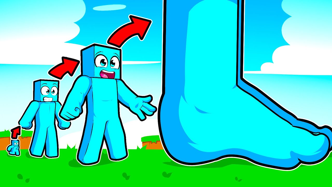 Problems Evolui o TAMANHO No Minecraft!
