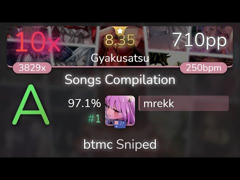 [8.35⭐] mrekk | Imperial Circus Dead Decadence - Songs Compilation [Gyakusatsu] 97.1% {#1 710pp 10❌}