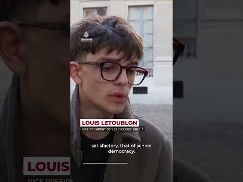 Police use tear gas and water cannons on student protestors in Paris | AJ Shorts