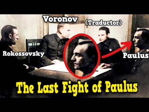 The Brutal Interrogation of Paulus after being captured in Stalingrad. What Infamy did they ask for?