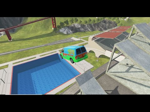 Cars Jumping Into Pool – BeamNG.Drive | beamng drive