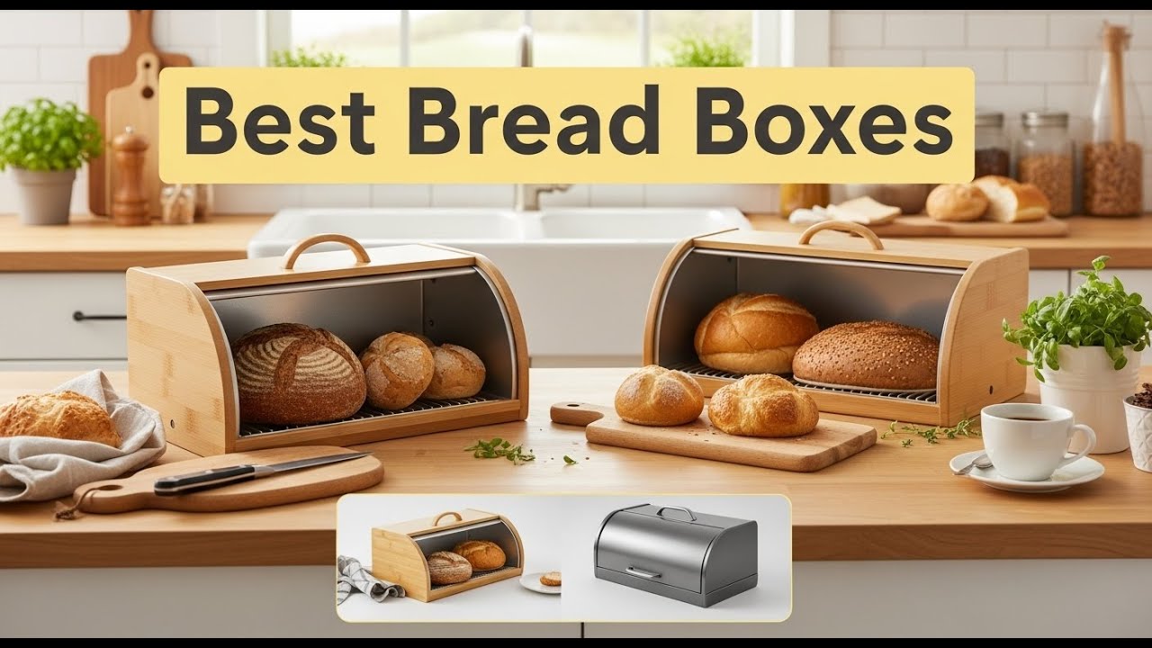 TOP 5 Best Bread Boxes 2025