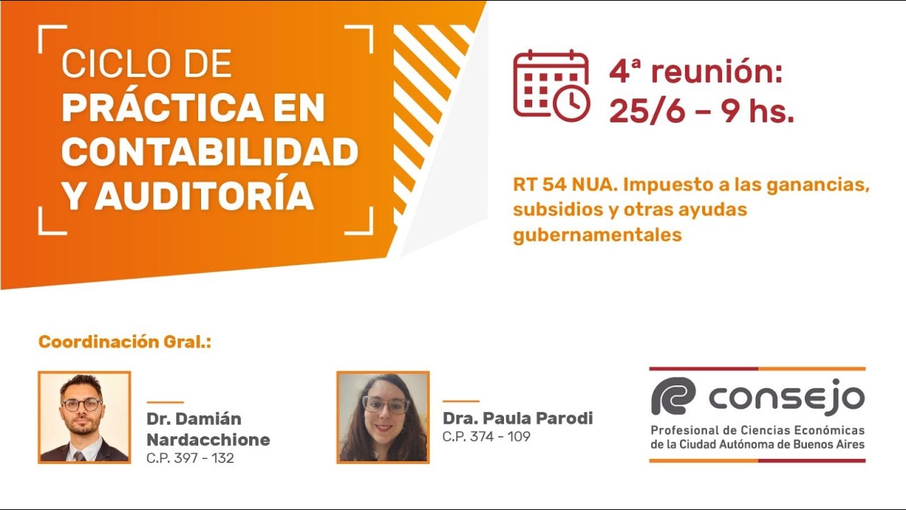 Ref. 2504NV. Ciclo de Práctica en Contabilidad y Auditoría 4º Reunión 2026