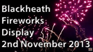 preview picture of video 'Blackheath Fireworks Display'
