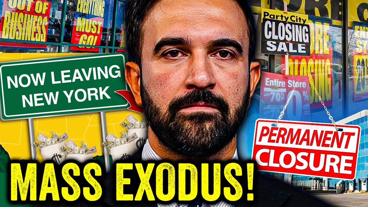 Mamdani PANICS After Huge Companies LEAVE New York!!!