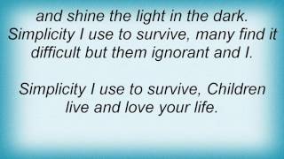 Sizzla - Simplicity Lyrics
