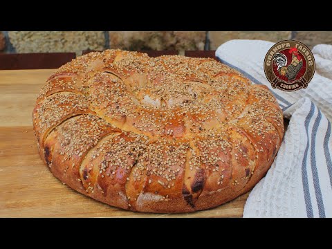 Κυπριακή Στριφτή Χαλουμόπιτα