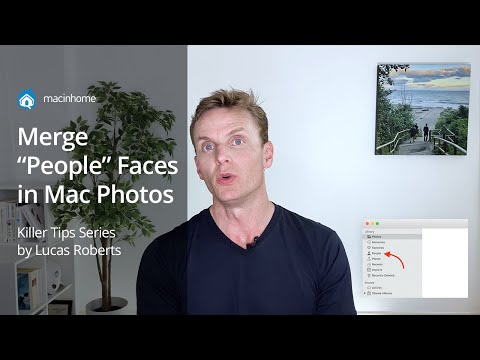 How to Merge "People" Faces in Mac Photos